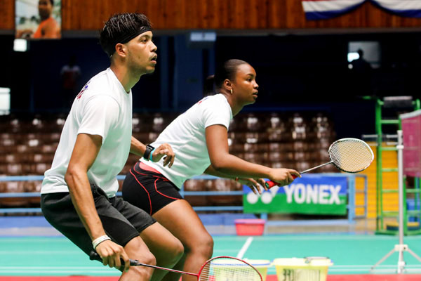 Roberto Carlos Herrera shone on the second date of the Giraldilla badminton match