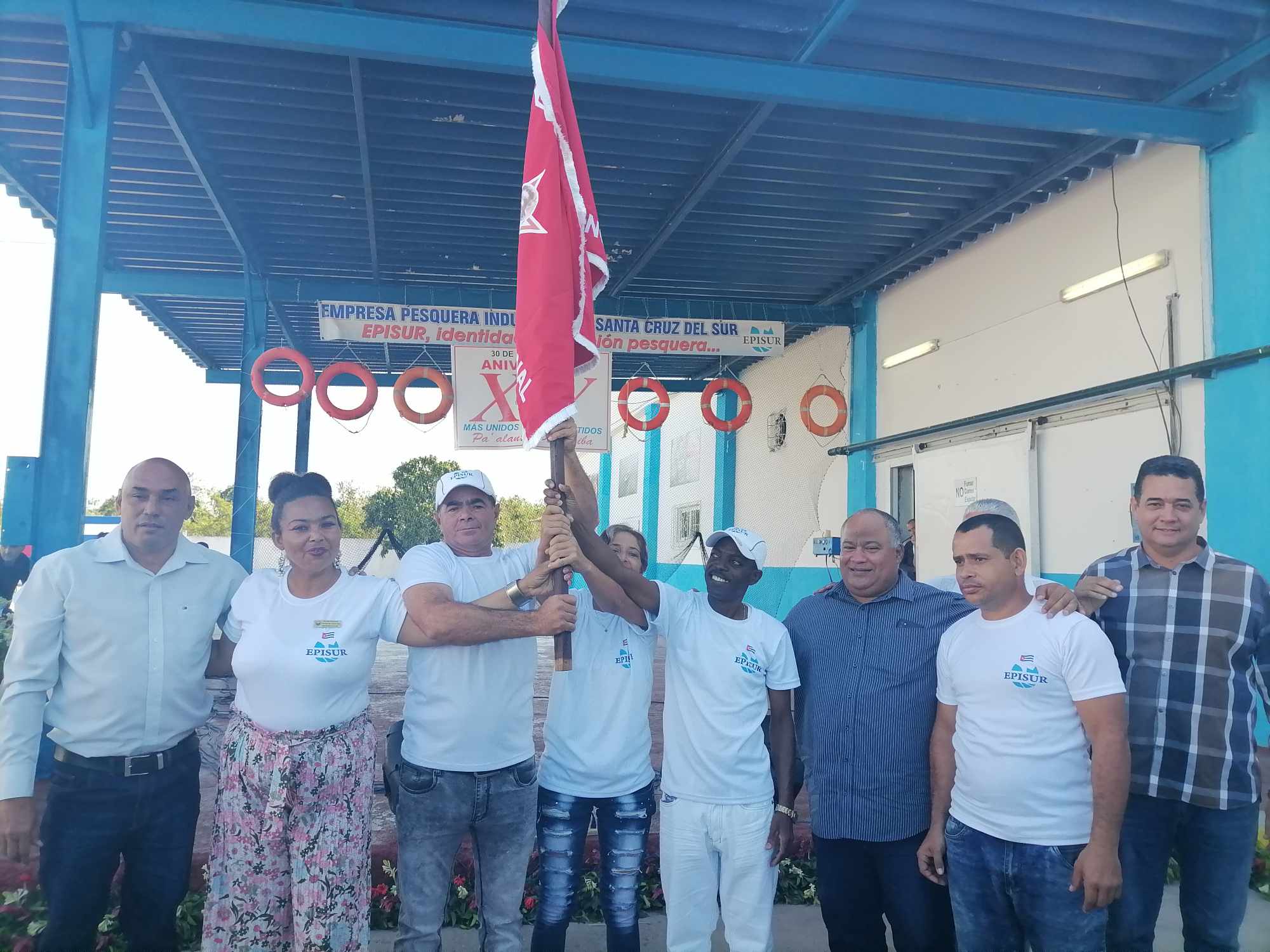 Acogió Santa Cruz del Sur acto nacional por Día del Trabajador de la Industria Pesquera (+ Fotos)