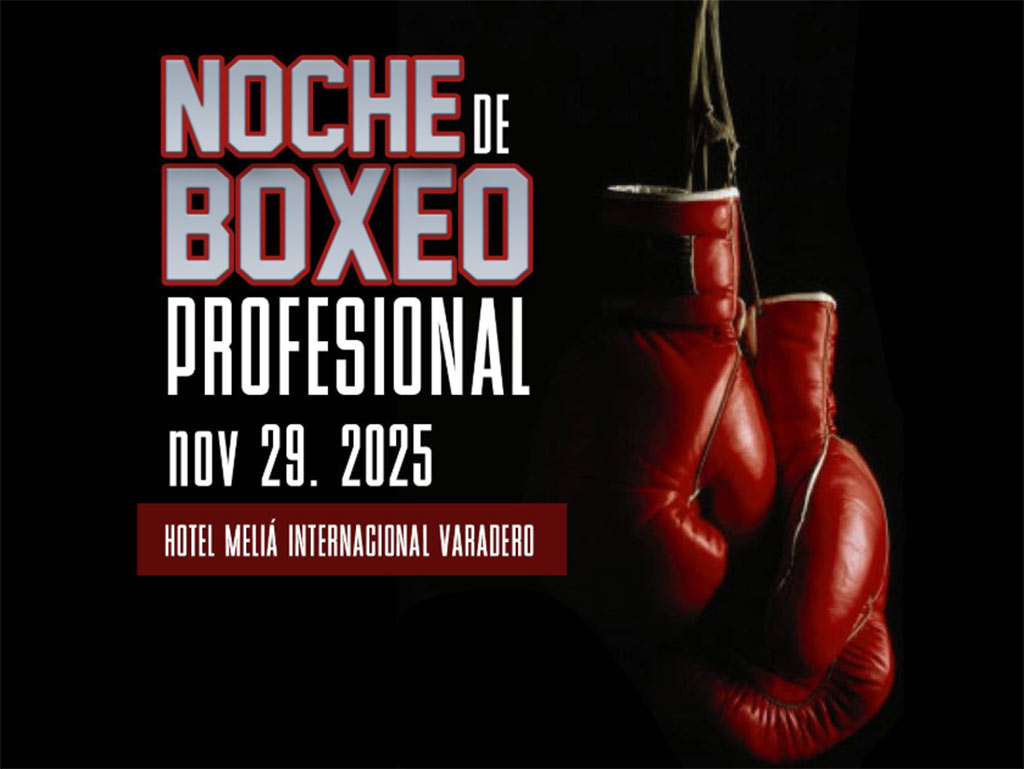 Realizarán pesaje para Noche cubana de boxeo profesional