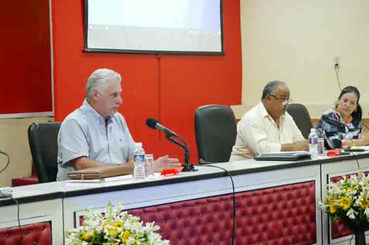 Tercera visita gubernamental del Presidente de los Consejos de Estado y de Ministros Miguel Díaz- Canel Bermúdez a Camagüey