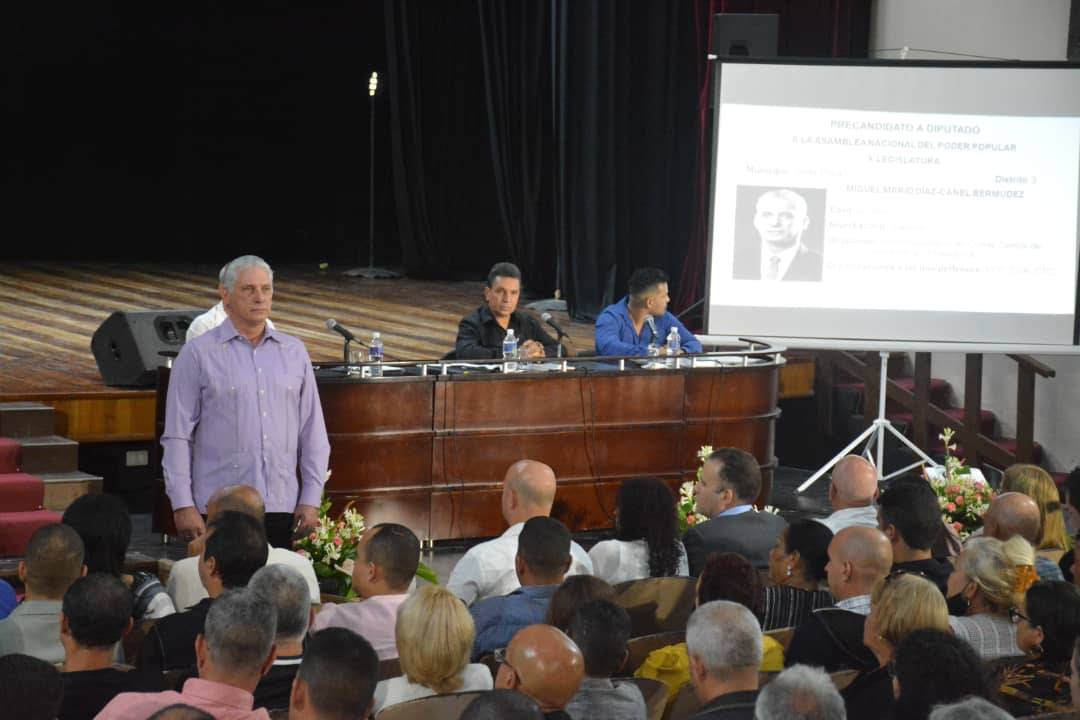 Nominado Díaz-Canel candidato a diputado al Parlamento cubano (+ Video)