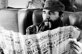                                 Fidel Castro y el papel de la prensa en apoyo a la revolución triunfante.                                