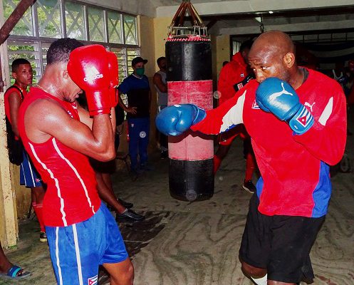 En Camagüey, boxeadores cubanos se preparan para Tokio 2021