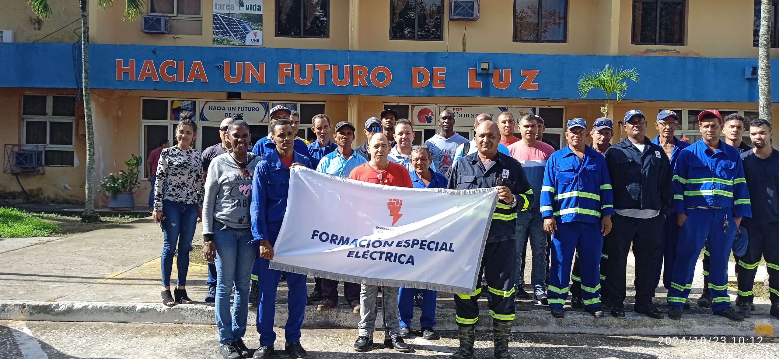 Trabajadores eléctricos camagüeyanos a Guantánamo