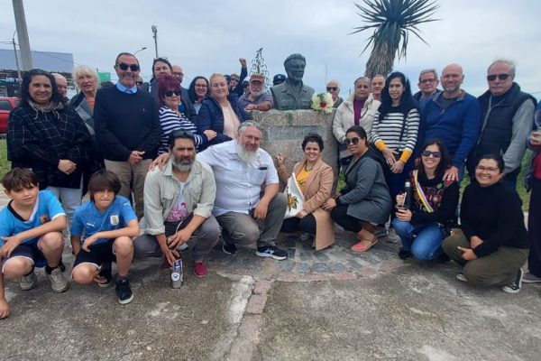 Che Guevara vigente, desde el Cerro de Montevideo