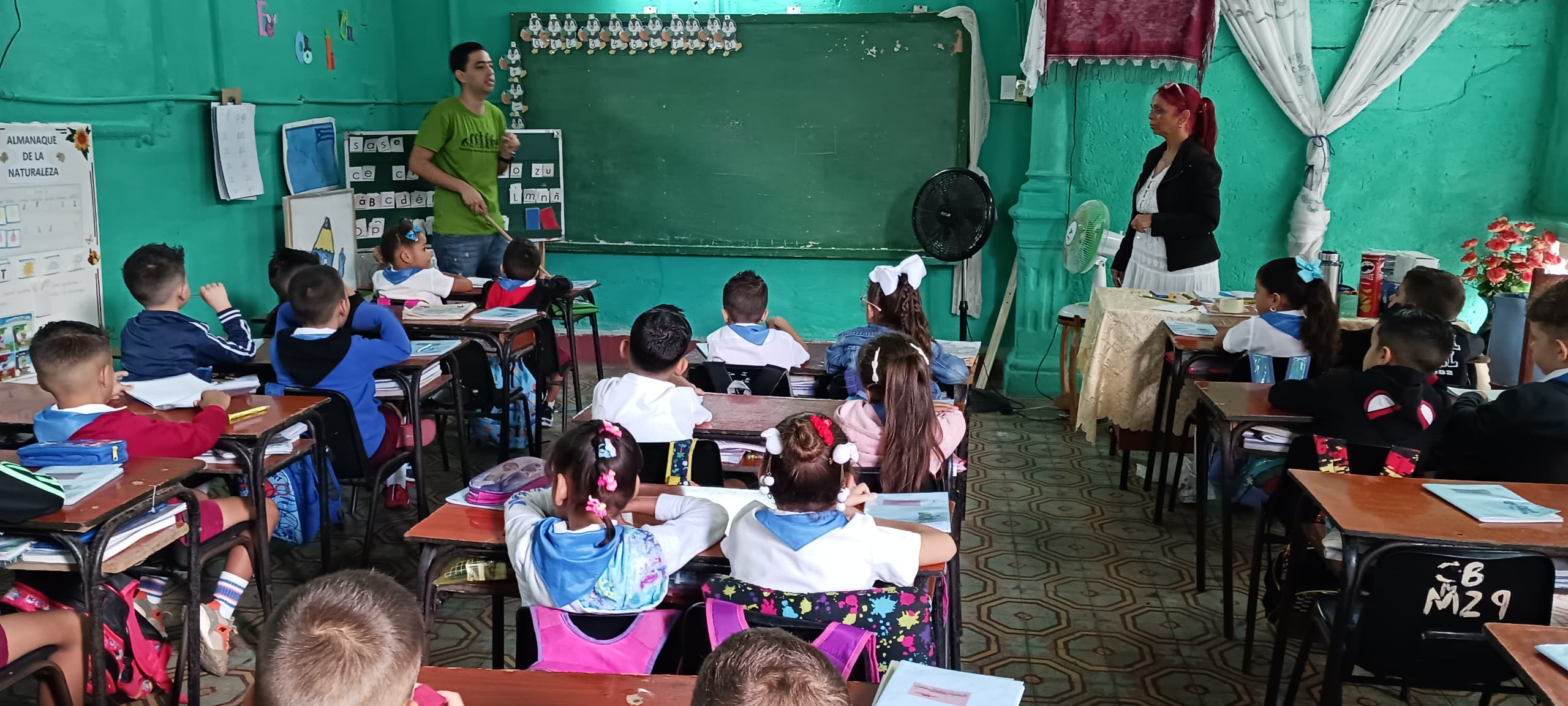 Melba y Danner, un binomio perfecto de experiencia y juventud en la educación (+ Fotos y Audio)