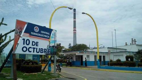 Genera con estabilidad termoeléctrica 10 de Octubre de Nuevitas
