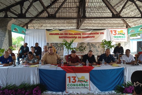 Evalúan campesinos cespedeños quehacer de la organización