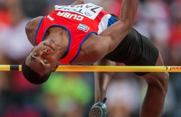 Saltador cubano de altura gana plata en Eslovaquia