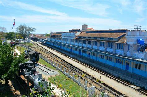 Museo Ferroviario en Camagüey combina patrimonio histórico y tecnología moderna para aprender