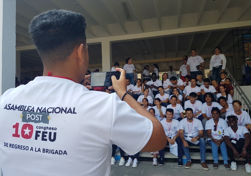 En Camagüey congreso estudiantil regresó a la brigada