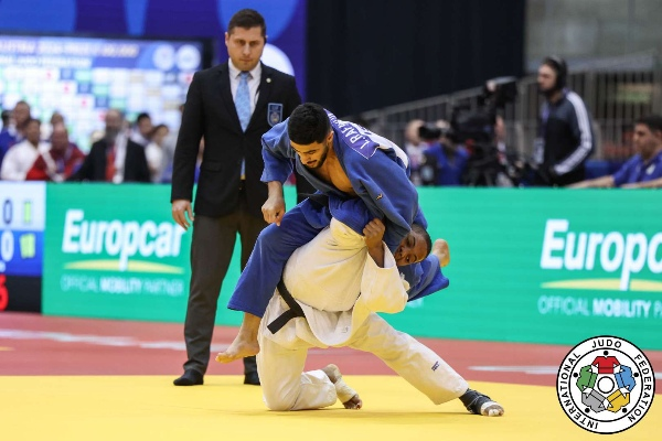 Jonathan Charón quedó quinto en Grand Prix de Judo
