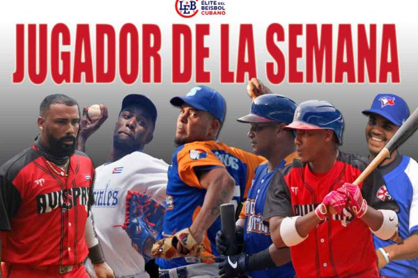 Nominados mejores atletas de la semana en liga cubana de béisbol