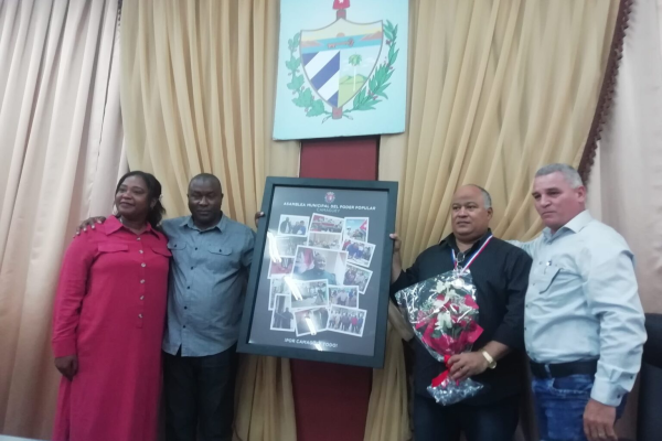 Reconocen a Federico Hernández Hernández como Hijo Adoptivo de Camagüey