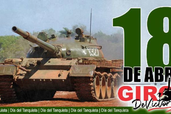 18 de abril Día del Tanquista en Cuba