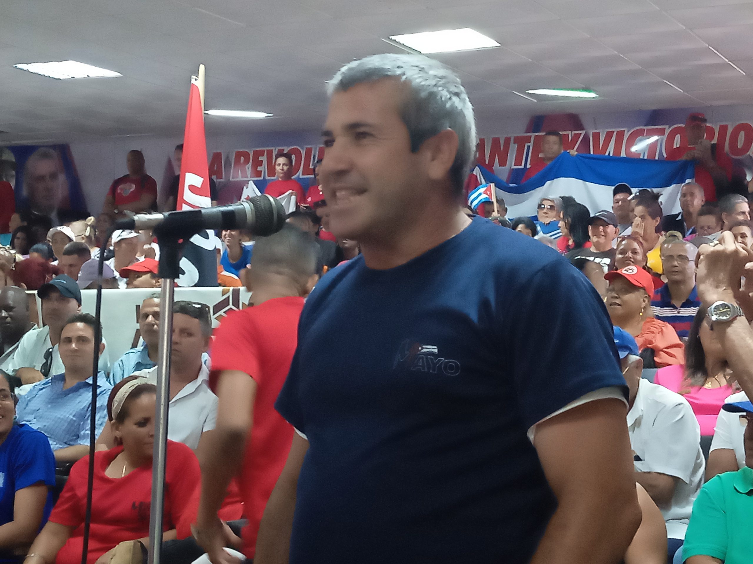 Listos trabajadores del Sindicato de Transporte y Puertos en Camagüey para el 1ro de Mayo