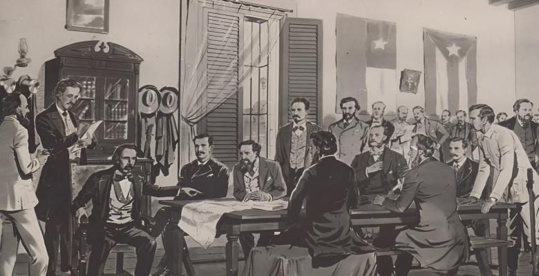 La Asamblea de Guáimaro y la polémica de la bandera cubana