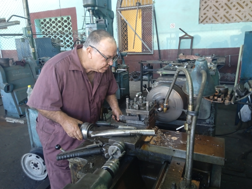 Gerardo, innovador desde el torno