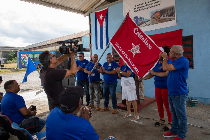 Vanguardia Nacional para ferroviarios de Camagüey (+ Fotos)