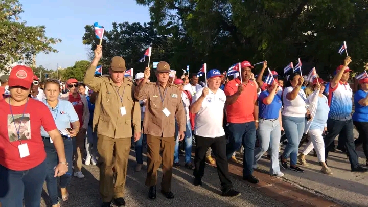 Camagüey reafirma su apoyo a la soberanía y dignidad de Cuba este Primero de Mayo (+ Fotos)