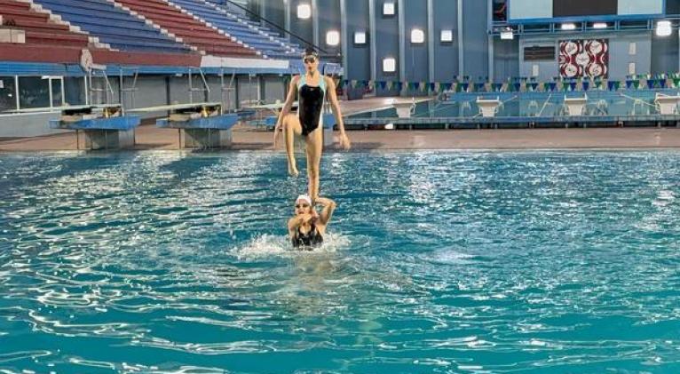 Cubanos estarán en natación artística de Asunción 2025