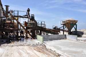 Extraídas más de 10 mil toneladas de sal en industria camagüeyana
