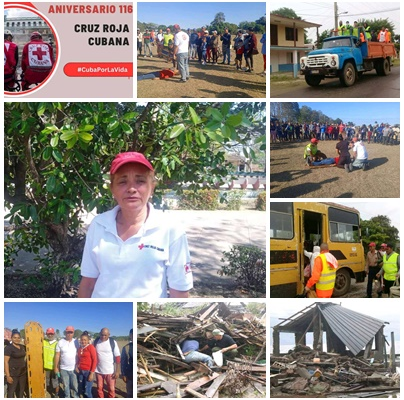 Auxiliar a las personas motivó a santacruceña integrar la Cruz Roja Cubana