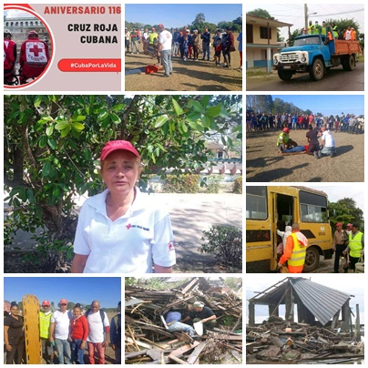 Auxiliar a las personas motivó a santacruceña integrar la Cruz Roja Cubana