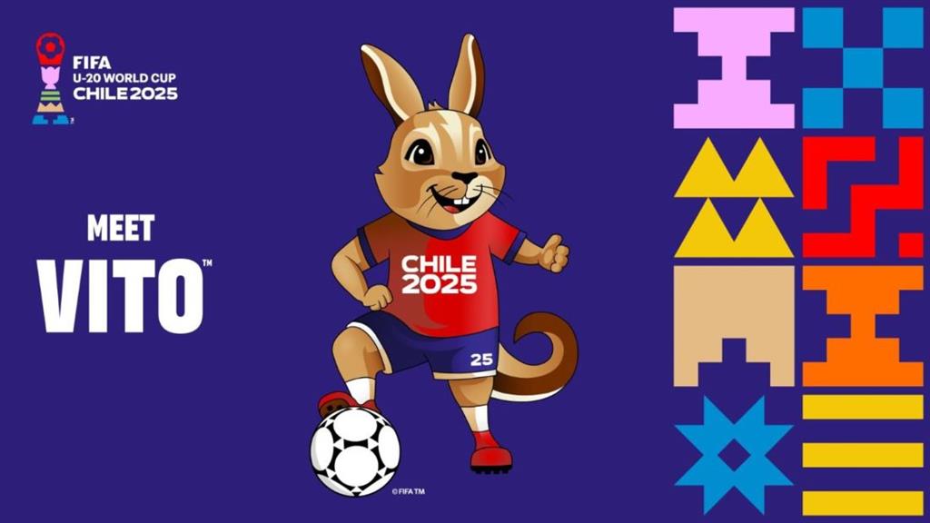 Presentan la mascota del mundial de fútbol Sub-20 Chile 2025