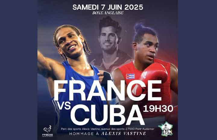 Duelo de boxeo este sábado entre Cuba y Francia