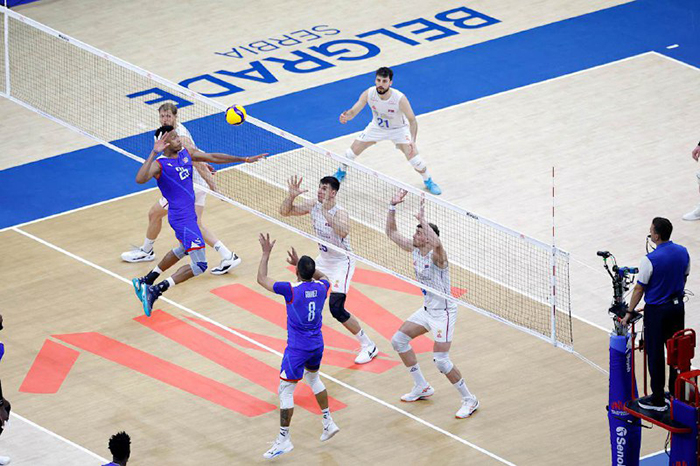 Venció Cuba a Serbia en la Liga de Naciones de Voleibol