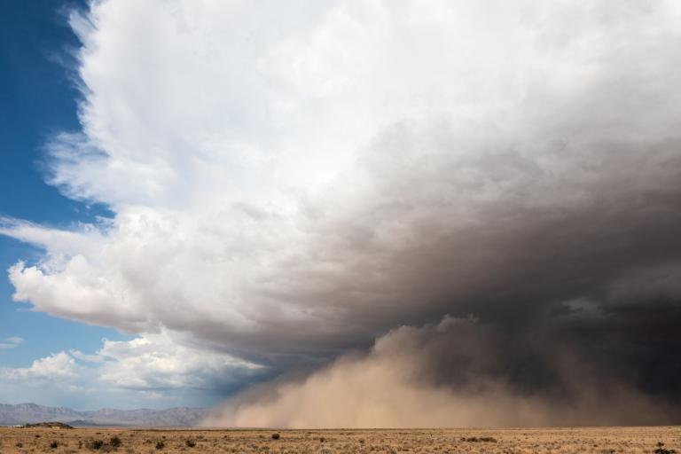 Organismo meteorológico explica impacto de tormentas de polvo