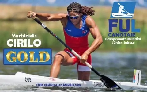 Yarisleidy Cirilos gana oro en el Mundial Sub-23 de Canotaje