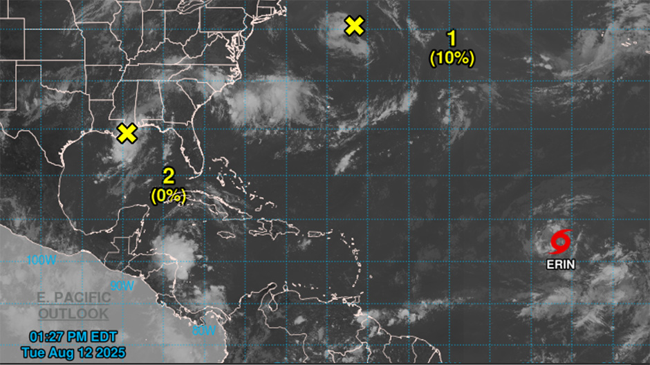 Erin podría ser huracán el jueves