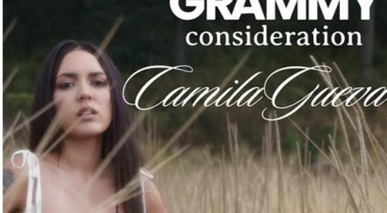Cantante cubana Camila Guevara en la carrera por los Grammys Latinos