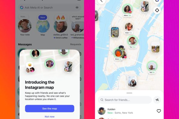 Instagram desafía a Snapchat con nuevo Mapa y amplía funciones