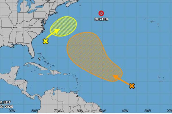 Tormenta tropical Dexter se debilitará