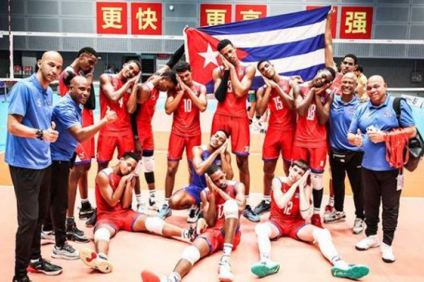 Cuba barrió a Brasil en Mundial Sub-21 de Voleibol