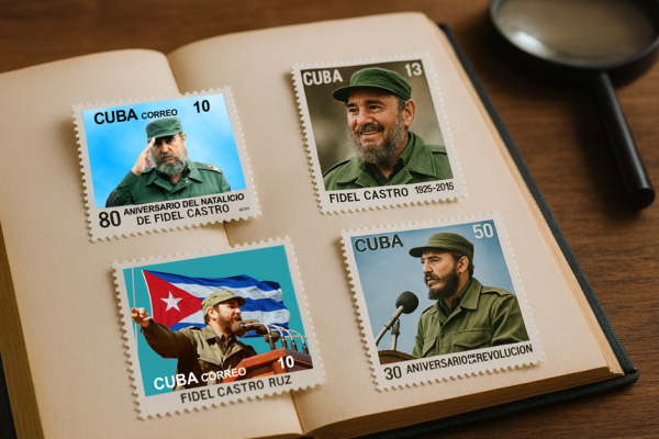 Amigos de la filatelia honrarán a Fidel Castro en la Biblioteca Nacional