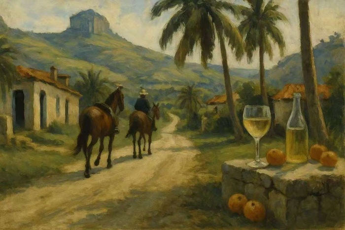 Entre pinceles y ciruelas: la cosecha de Emilio Wong en China