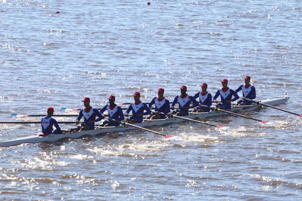 Ocho con timonel del remo abre medallero de Cuba en Asunción 2025