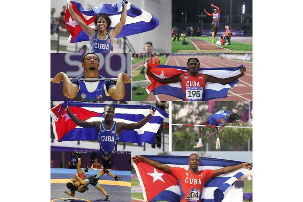 Díaz-Canel felicita a medallistas cubanos en Asunción 2025