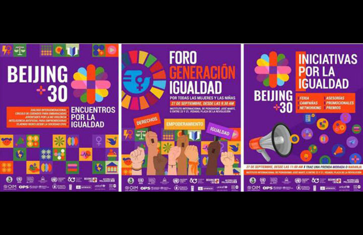 Hoy en La Habana, jornada intergeneracional por la igualdad de género