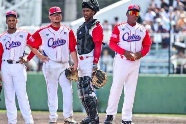 Cuba sufre primera derrota en Copa Mundial de béisbol Sub-18