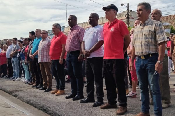 Apoyo desde Camagüey al gobierno de Venezuela