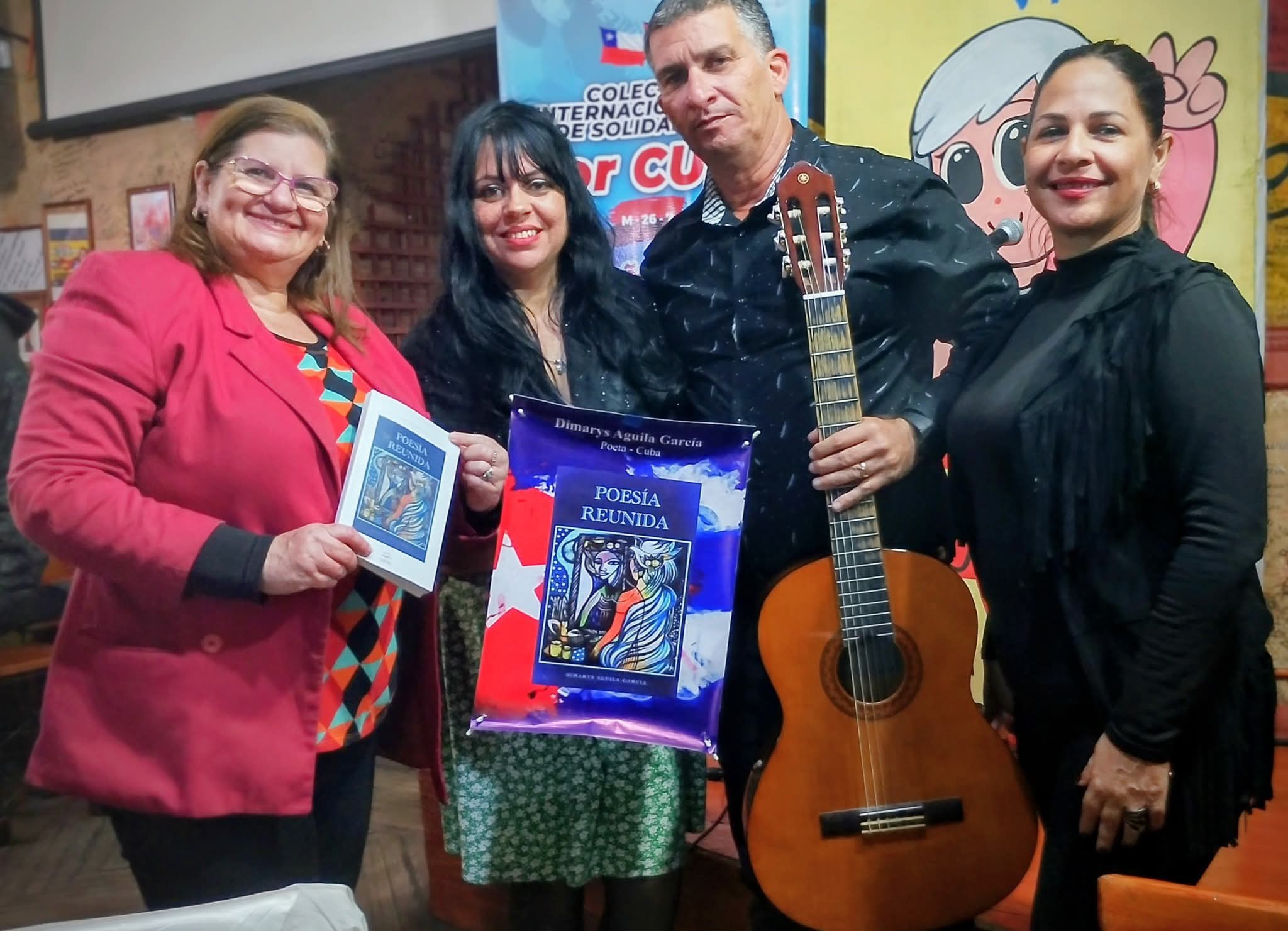 Poesía y música de Cuba recorren Chile