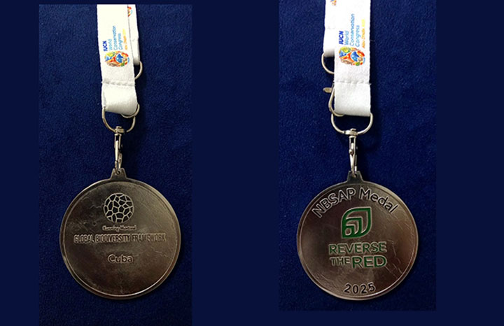 Recibe Cuba premio internacional por la preservación de su biodiversidad