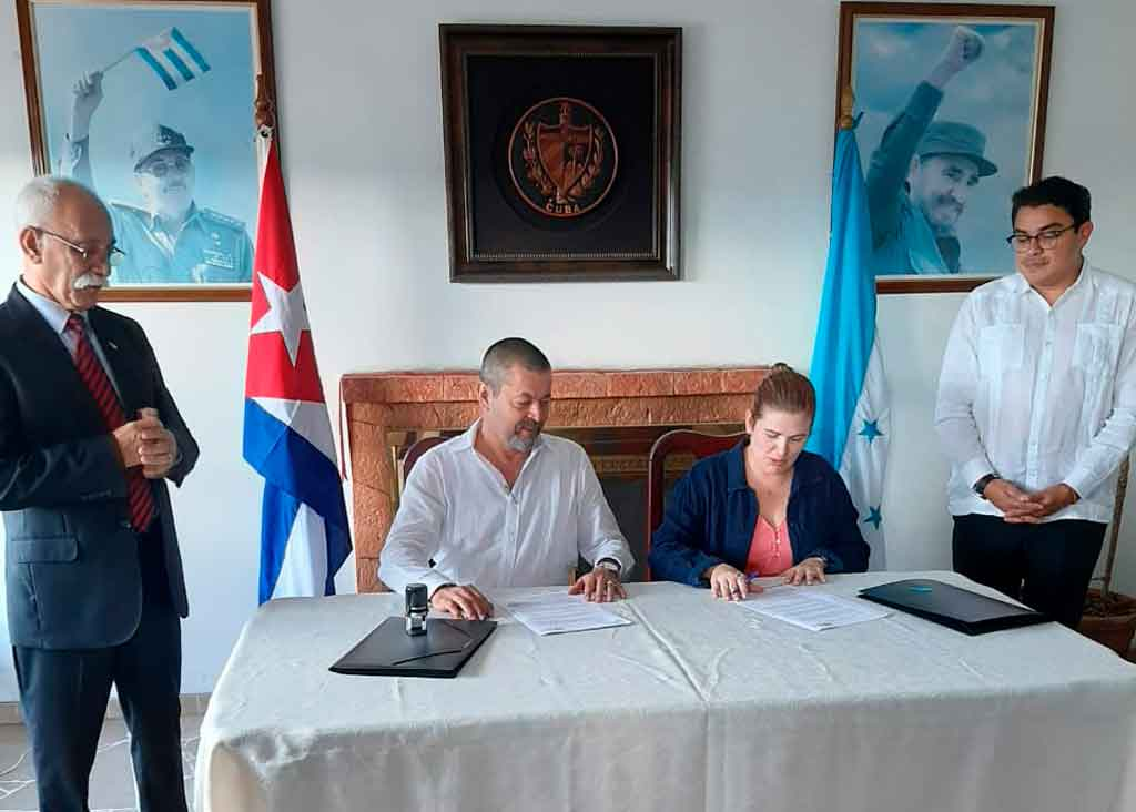Suscriben Cuba y Honduras convenio de colaboración cinematográfica