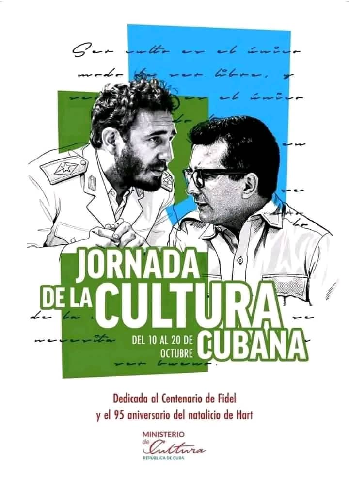 Jornada de la Cultura Cubana: por la creación como acto de emancipación