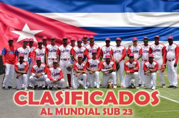 Cuba se gana boleto a la Copa Mundial de Béisbol Sub-23